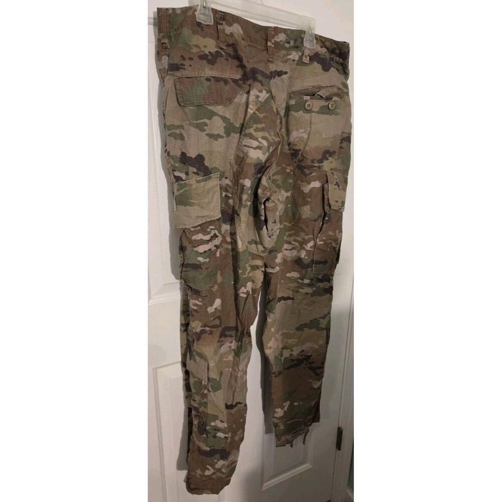 Military Issued Cameo Large Pants Button Fly Unisex Flex Size See Label